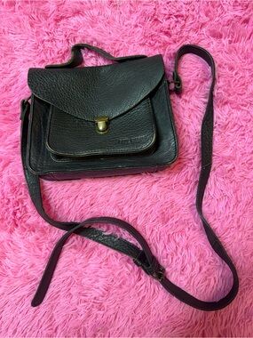 Leather Handbag - Black